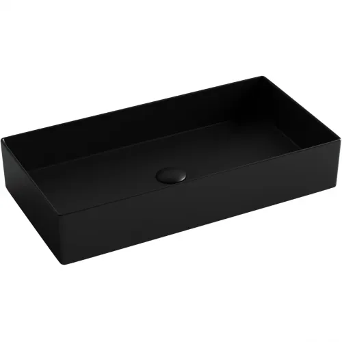 Раковина-чаша Ceramica Nova Element CN6071MB 70,1x36,1 см, накладная, черный матовый
