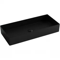 Раковина-чаша Ceramica Nova Element CN6072MB 80,1x36 см, накладная, черный матовый