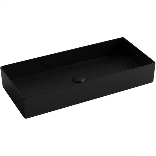 Раковина-чаша Ceramica Nova Element CN6072MB 80,1x36 см, накладная, черный матовый