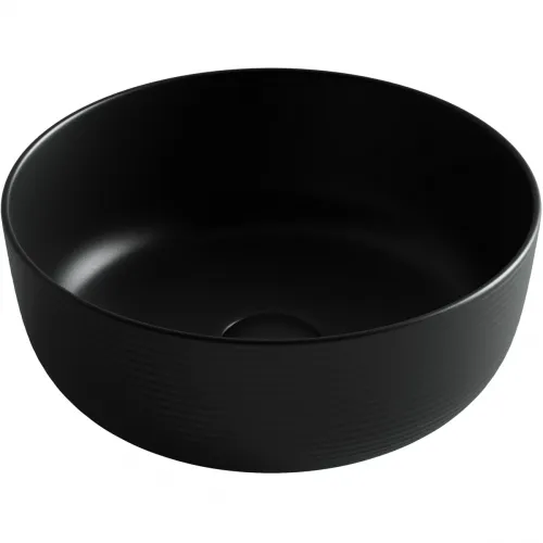 Раковина-чаша Ceramica Nova Element CN6073MB 35,6x35,6 см, накладная, черный матовый