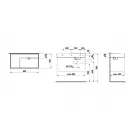 Раковина 90x46 см Laufen Kartell by Laufen 8.1033.9.000.112.1
