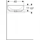 Раковина 55x40 см Geberit VariForm 500.779.01.2