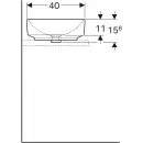 Раковина 55x40 см Geberit VariForm 500.774.01.2