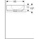 Раковина 60x45 см Geberit VariForm 500.772.01.2