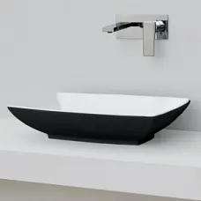 Раковина чаша 60x40 см Artceram Jazz JZL0020150BI/nero*0