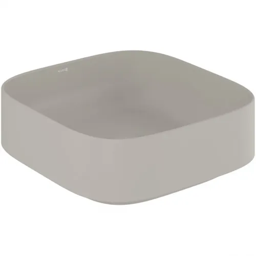 Раковина-чаша Kludi Resa C 58CW30O2 40x40 см, накладная, светло-серый матовый