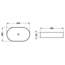 Раковина 60x38 см Vincea VBS-50760