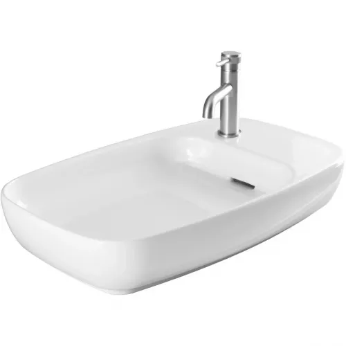 Раковина-чаша Allen Brau Liberty 4.32012.20 70x42,6 см, накладная, белый