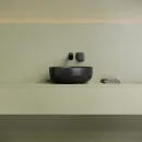 Раковина-чаша Ceramica Nova Taycan CN12003MB 37,5x37,5 см, накладная, черный матовый