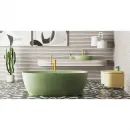 Раковина-чаша Salini S-Sense Alda Wall 01 140311GF 58x45 см, накладная, подвесная, покраска по RAL глянец полностью