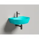 Раковина-чаша Salini S-Sense Alda Wall 02 140312GF 58x45 см, накладная, подвесная, покраска по RAL глянец полностью