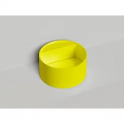 Раковина-чаша Salini S-Sense Armonia Round Top 02 130412TGF 45x45 см, накладная, покраска по RAL глянец полностью