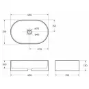 Раковина 49x31 см BelBagno BB1497