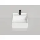 Раковина-чаша Salini S-Sense Armonia Square Top 02 130512TG 45x45 см, накладная, белый глянец