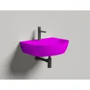 Раковина-чаша Salini S-Stone Alda Wall 02 140322MF 58x45 см, накладная, подвесная, покраска по RAL глянец полностью