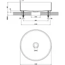 Раковина Gessi Gessi316 54601#239 40,1x40,1 см, нержавеющая сталь