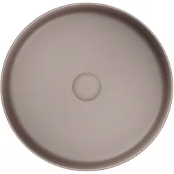 Раковина-чаша Omoikiri Mira-BG 4972069 40,5x40,5 см, накладная, бежево-серый