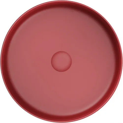 Раковина-чаша Omoikiri Mira-PO 4972070 40,5x40,5 см, накладная, портвейн