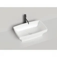 Раковина-чаша Salini S-Sense Gloria 04 1102104G 60x38 см, накладная, белый глянец