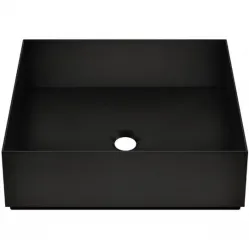 Раковина Gessi Gessi316 54605#299 40x40 см, черный матовый