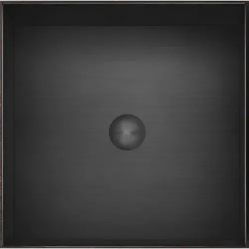 Раковина Gessi Gessi316 54605#707 40x40 см, черный хром матовый