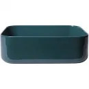 Раковина-чаша Plumberia Selection IXO XO5038PL 50x38 см, накладная, сине-зеленый глянец