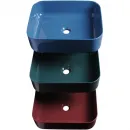 Раковина-чаша Plumberia Selection IXO XO5038PL 50x38 см, накладная, сине-зеленый глянец