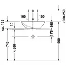 Раковина 55x43 см Duravit ME by Starck 0334520000