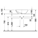 Раковина 55x43 см Duravit ME by Starck 0334520000