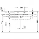 Раковина 60x47 см Duravit Vero 0454600027
