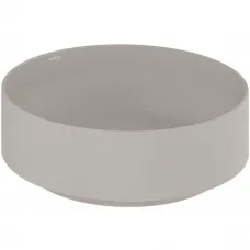 Раковина-чаша Kludi Resa R 58CW10O2 40x40 см, накладная, светло-серый матовый