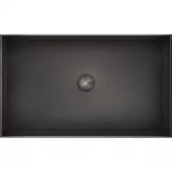 Раковина Gessi Gessi316 54606#707 60x35 см, черный хром матовый