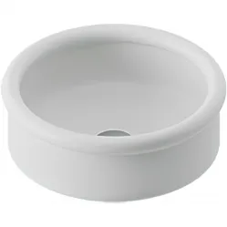 Раковина-чаша Artceram Brera BRL001 01 00 43x43 см, накладная, белый