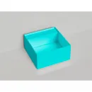 Раковина-чаша Salini S-Stone Armonia Square Top 02 130522TMF 45x45 см, накладная, покраска по RAL матовый полностью