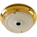 Раковина-чаша Migliore Monaco 32077 42x42 см, накладная, белый глянец/золотой