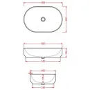 Раковина 60x40 см Artceram Atelier ATL002 05 00
