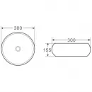 Раковина 30x30 см BelBagno BB1114