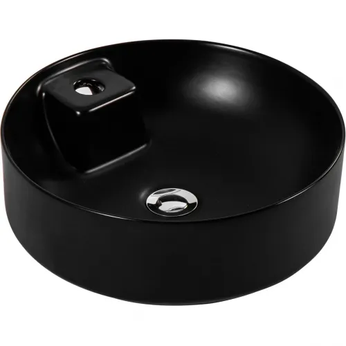Раковина-чаша Aquatek Европа AQ5212-MB 40,5x40,5 см, накладная, черный матовый