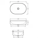 Раковина 60x40 см Artceram Atelier ATL002 40 00 tortora