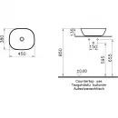 Раковина 45x38 см VitrA Plural 7810B483-0016