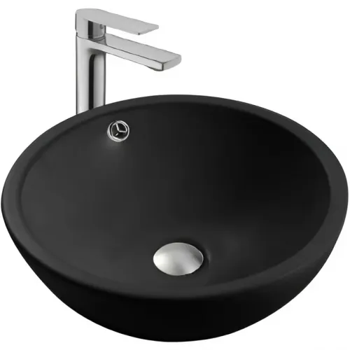 Раковина-чаша Aquatek AQ5354-MB 44x44 см, накладная, черный матовый