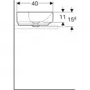 Раковина 50x40 см Geberit VariForm 500.776.01.2