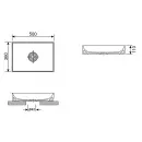 Раковина 50x36 см Wellsee Pure BY Wellsee 150707000