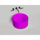 Раковина-чаша Salini S-Sense Armonia Round 02 130412GF 45x45 см, накладная, покраска по RAL глянец полностью