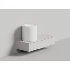 Раковина-чаша Salini S-Stone Armonia Round Top 03 130423TM 45x45 см, накладная, белый матовый