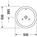 Раковина 53 см Duravit Starck 1 0447530000
