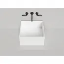 Раковина-чаша Salini S-Sense Armonia Square 02 130512G 45x45 см, накладная, белый глянец