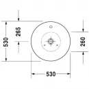 Раковина 53 см Duravit Starck 1 0408530000