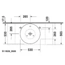 Раковина 53 см Duravit Starck 1 0408530000