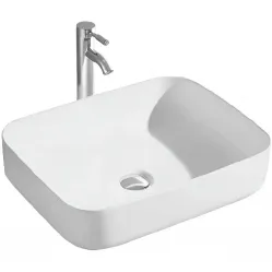 Раковина-чаша Aquatek Вега AQ5515-MW 50x39 см, накладная, белый матовый